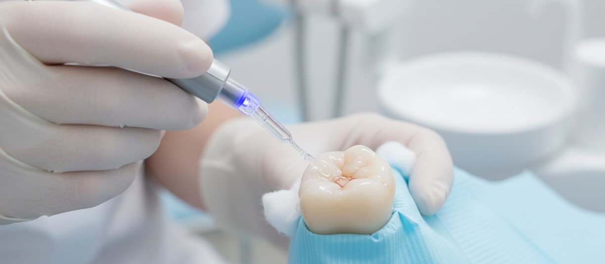 Professional Dental Sealants procedure at Philadelphia Dental - serving Broad Street, Moyamensing, Liberty Place, and 2 more Philadelphia area cities